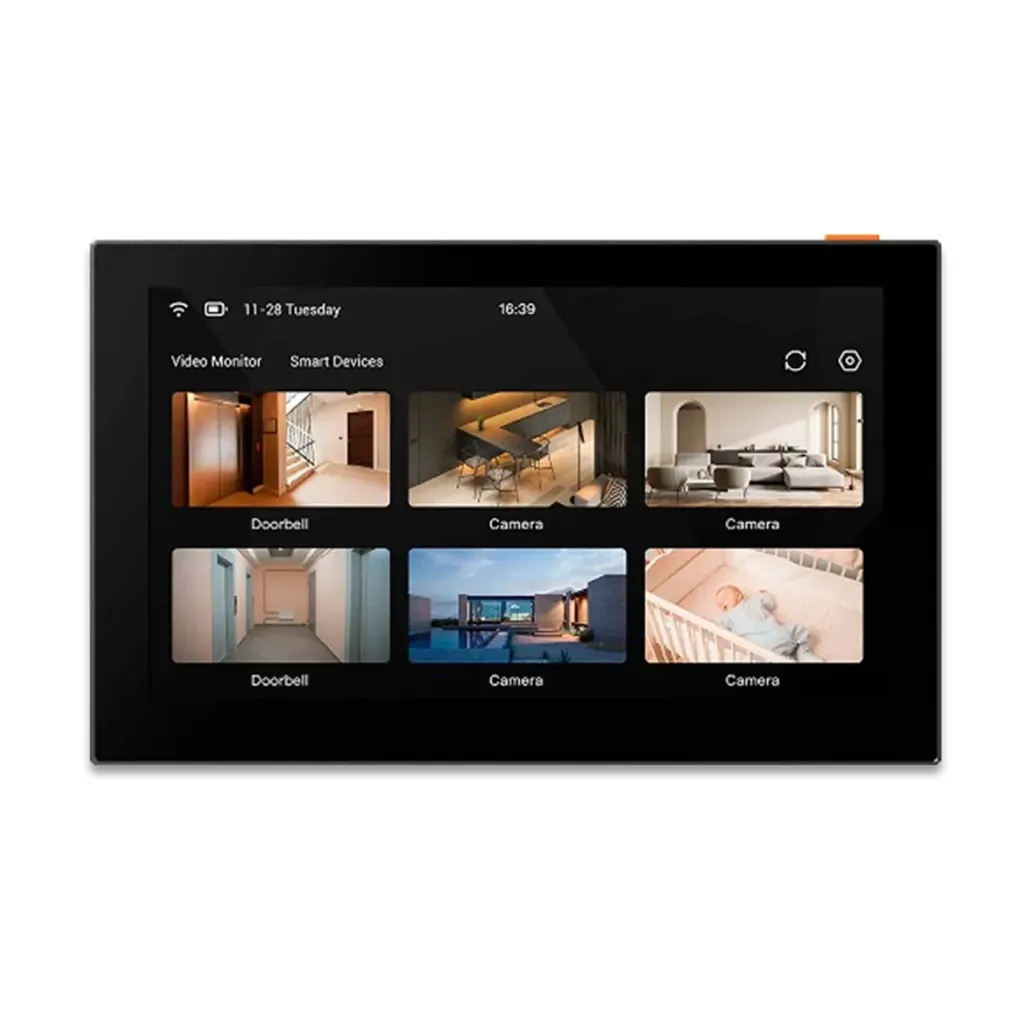 [090208] [CS-SD7-R100-1WTC] Ezviz - Monitor Inteligente con Pantalla Táctil IPS Panel de 6.97" Resolución de 1024x600 Batería de litio de 4,600 mAh