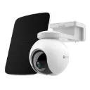 [CS-CB8/SP-R200(4K)] Ezviz - Kit Cámara Domo PT con Rotación Horizontal y Vertical 360 4K por batería 10.400mAh con Wi-Fi Audio Bidireccional Visión Nocturna en Color con Panel Solar Exterior/Interior