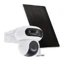 [CS-HB90/SP-R100(4MP+4MP)] Ezviz - Cámara Ip PTZ Doble Lente (2K+ + 2K+) + Panel Solar de 8W por Wi-Fi Visión Nocturna en Color Audio Bidireccional