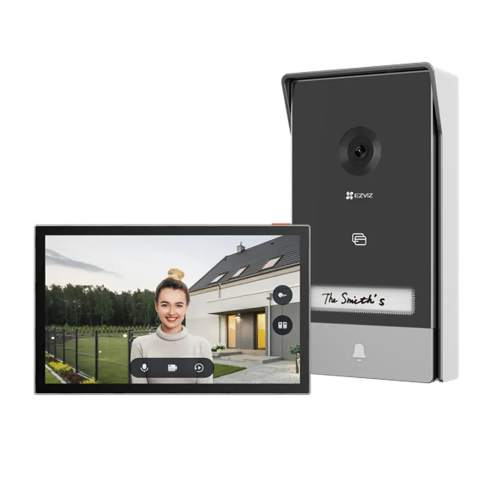 [090181] [CS-HP7-R101-1W2TFC] Ezviz - Videoportero Doméstico Inteligente Inalambrico 2K [4MP] Pantalla 4.3" Interior/Exterior [Serie H]