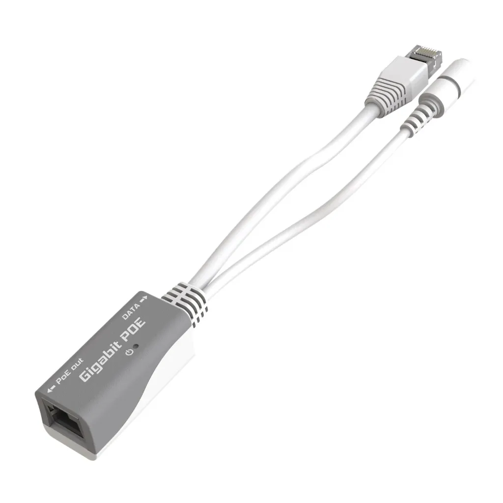[021260] [RBGPOE] Mikrotik - PoE Pasivo para Equipos Mikrotik 10/100/1000 Mbps