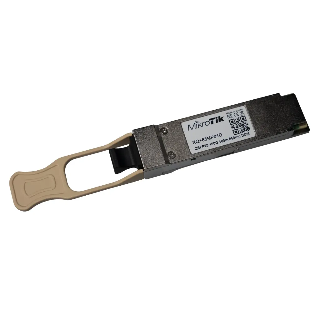 [021305] [XQ+85MP01D] Mikrotik - Tranceptor 40/100 Gbps QSFP+/QSFP28 100 Metros