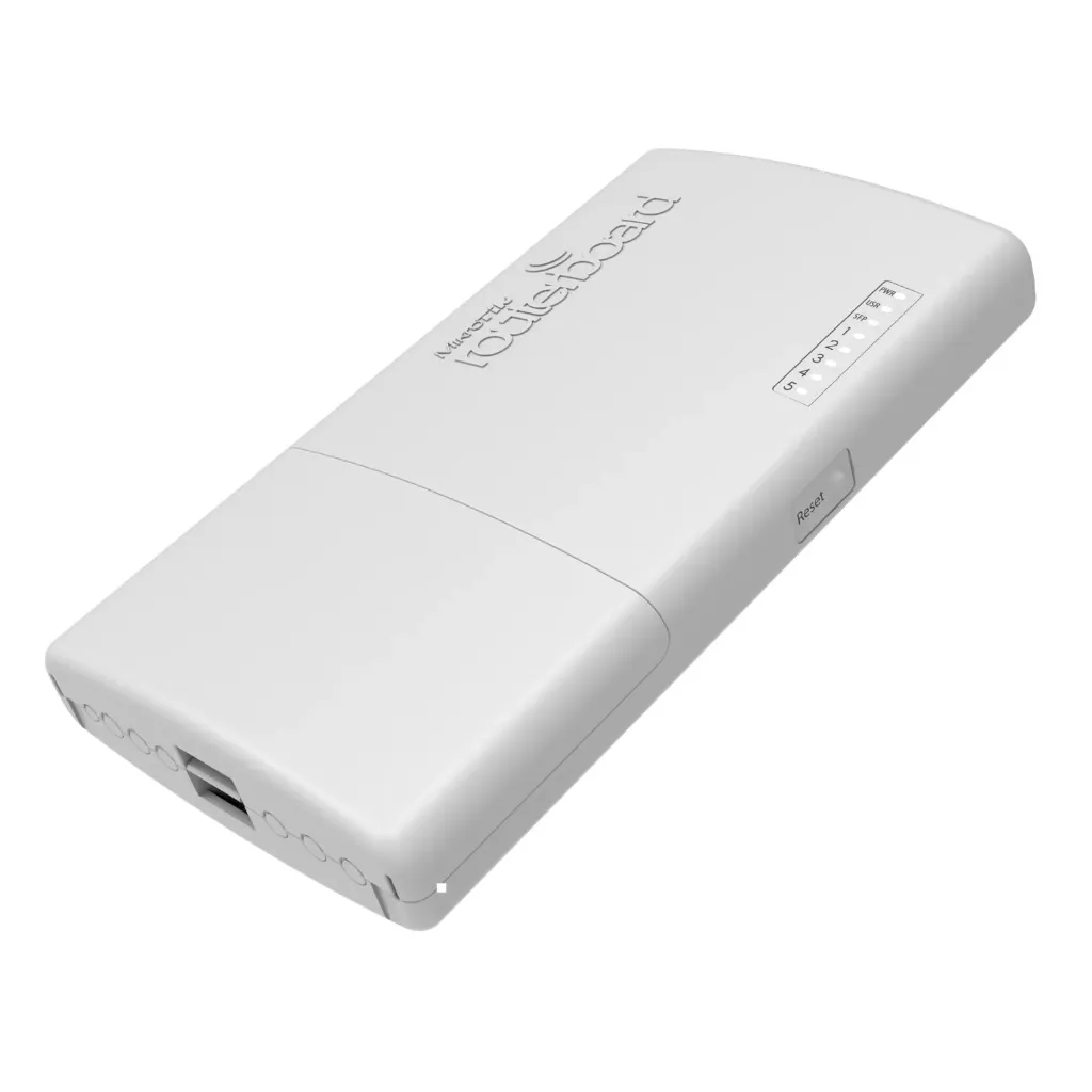 [022006] [RB960PGS-PB] Mikrotik - (PowerBox Pro) RouterBoard para Exterior 5 Puertos Gigabit PoE Pasivo o 802.3af/at