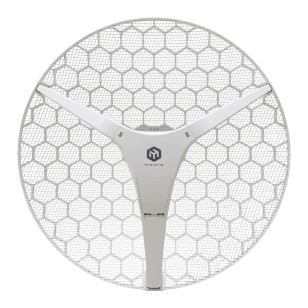 [LHG-5axD-XL] Mikrotik - (LHG 5) Cliente y PtP en 5 GHz 802.11a/n/ac/ax Antena Integrada de 27 dBi