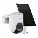 [CS-HB8c/SP-R100(4MP,W4GA)] Ezviz - Camara PT Wi-Fi +4G [4Mp] con Bateria Recargable + Panel Solar Seguimiento Inteligente Visión Nocturna a Color Exterior/Interior
