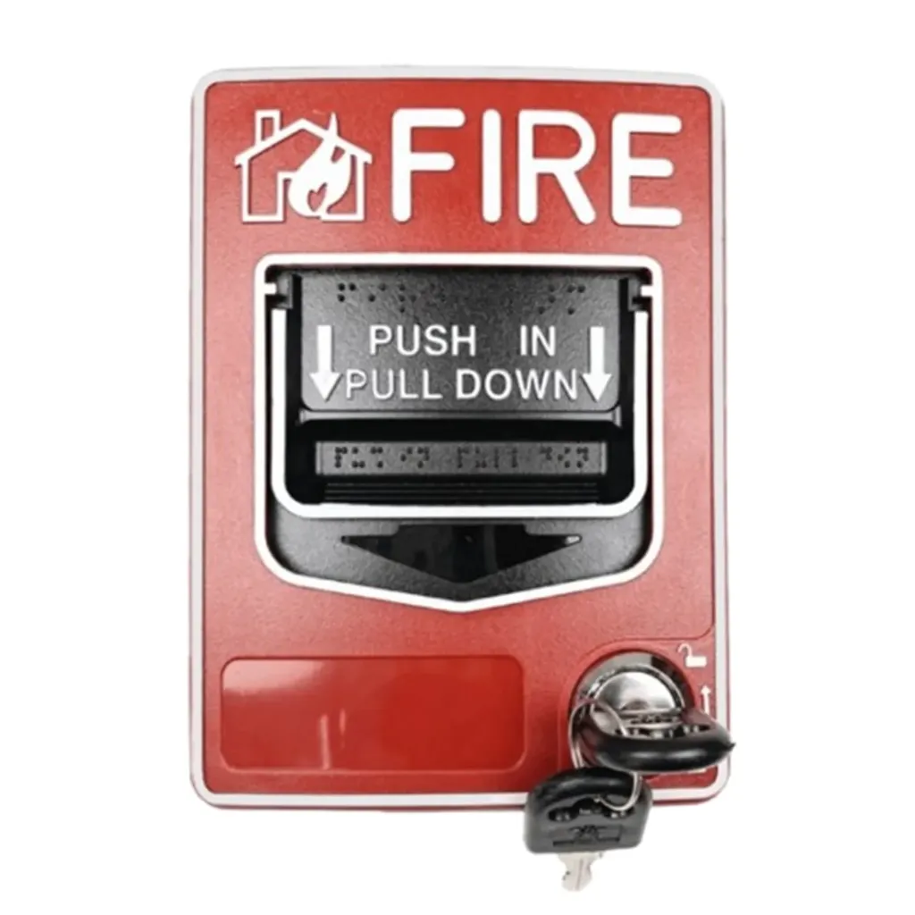 [040237] [DHI-HY-C124] Dahua - Estación Manual de Alarma Contra Incendios Convencional Activación por Tracción (Pull Station) Voltaje de Operación de 9 VCC a 28 VCC Corriente de Alarma de 45 mA Certificación CE Montaje en pared para uso... [Convencional]