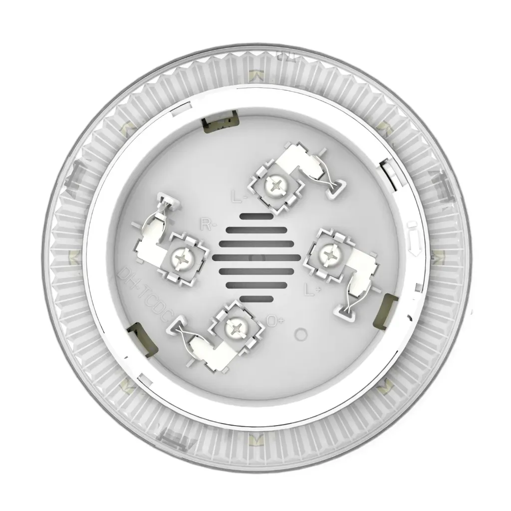 [040244] [DHI-HY-SSDZ] Dahua - Base con Sirena y Estrobo para Detectores de Incendio Direccionable Sistema de Dos Hilos Sin Polaridad Nivel Sonoro de 60 dB a 3 Metros Iluminación de 58 Lux Voltaje de Operación de 16 VCC a 28 VCC Consumo... [WisuAlarm]