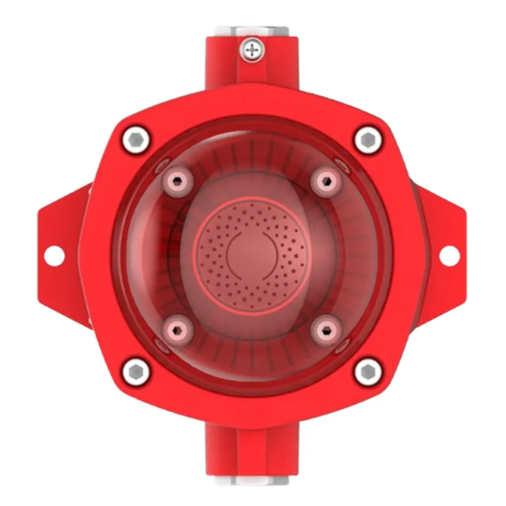 [DHI-HY-A0520E] Dahua - Sirena con Estroboscopio Direccionable a Prueba de Explosiones Rango de dirección de 1 a 254 Voltaje de operación de 24 VCC Volumen de alarma de 75 dB a 115 dB a 3 metros Clasificación a prueba... [WisuAlarm]