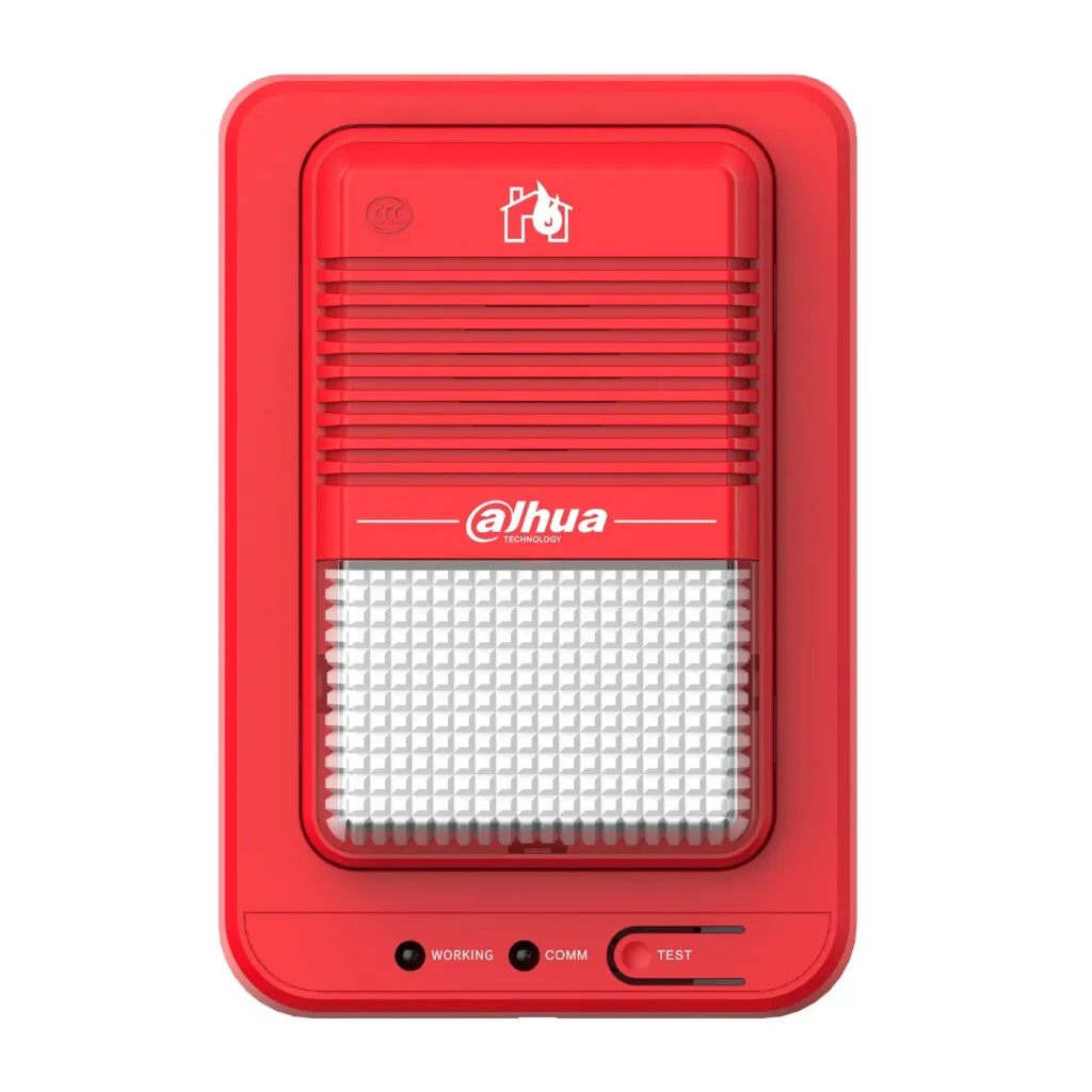 [DHI-HY-L151] Dahua - Sirena con Estrobo Inalámbrica LoRa Direccionable Frecuencia de Operación 470 MHz a 510 MHz Volumen de Alarma de 75 dB a 115 dB a 3 Metros Distancia de Comunicación hasta 1500 Metros Alimentación por Batería de 3... [WisuAlarm]