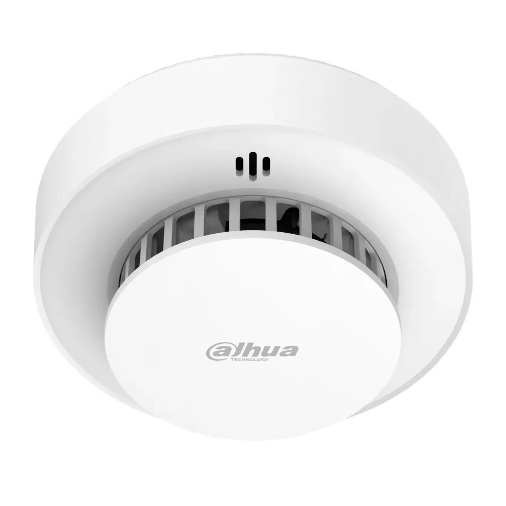[DHI-HY-L131] Dahua - Detector de Humo Direccionable con Tecnología LoRa Alarma Visual y Sonora de 80 dB a 3 Metros Alimentación de 3 VCC Vida Útil de Batería de 3 Años Comunicación Inalámbrica de Largo Alcance hasta 1500 Metros... [WisuAlarm]