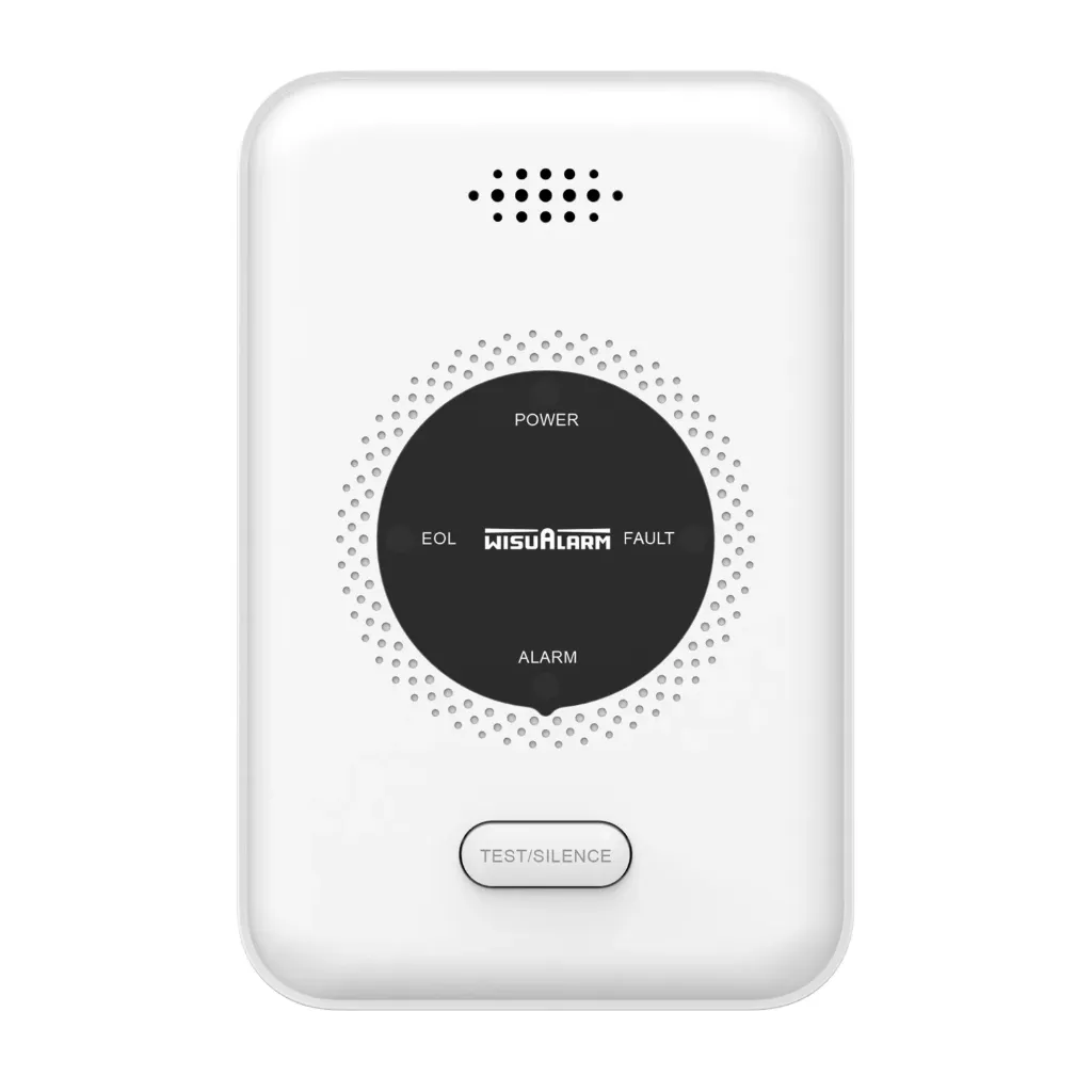 [DHI-HY-GA20A] Dahua - Alarma de Gas Natural Inalámbrica Interconectada de Metano Sensor de Semiconductor Interconexión de hasta 24 Dispositivos Volumen de Alarma 70 dB Interfaz de Salida de Válvula Interfaz de Salida de Relé Alimentación 12 VCC