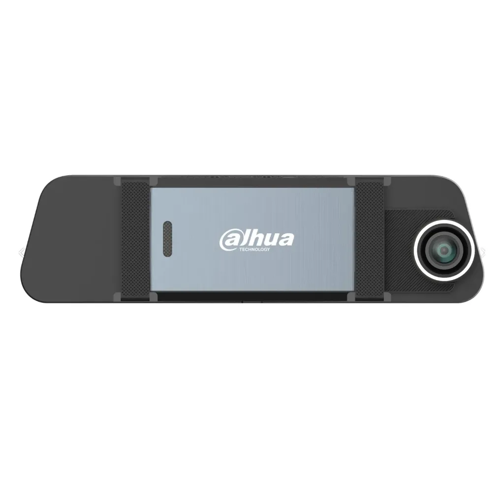 [DHI-DAE-HC5711GW-T5] Dahua - Dashcam Vehicular Resolución 4K Frontal y 1080P Trasera Pantalla Táctil de 9.66 Pulgadas Compresión de Video H.265 Interfaz WiFi AP Sensor G Incorporado Micrófono y Altavoz Integrados Alimentación de 5 VCC 3 A Entrada...