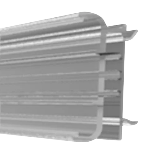 [DHI-ESL-BR06-1200] Dahua - Soporte ESL de Carril de Estantería Universal Compatible: E015A, E015C, E018A, E021A, E021C, E021C-F, E026A, E026C, E026C-F, E029A, E029C, E037C-N, E042A, E042B-PN [37.5x17.1/1200mm] Ajustable Material PVC [ESL]