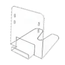 [DHI-ESL-BC006H] Dahua - Soporte ESL [Serie H] Tipo Silla [140 x 160 x 140mm] Compatible con 7.5 / 9.7 / 13.3 [ESL]
