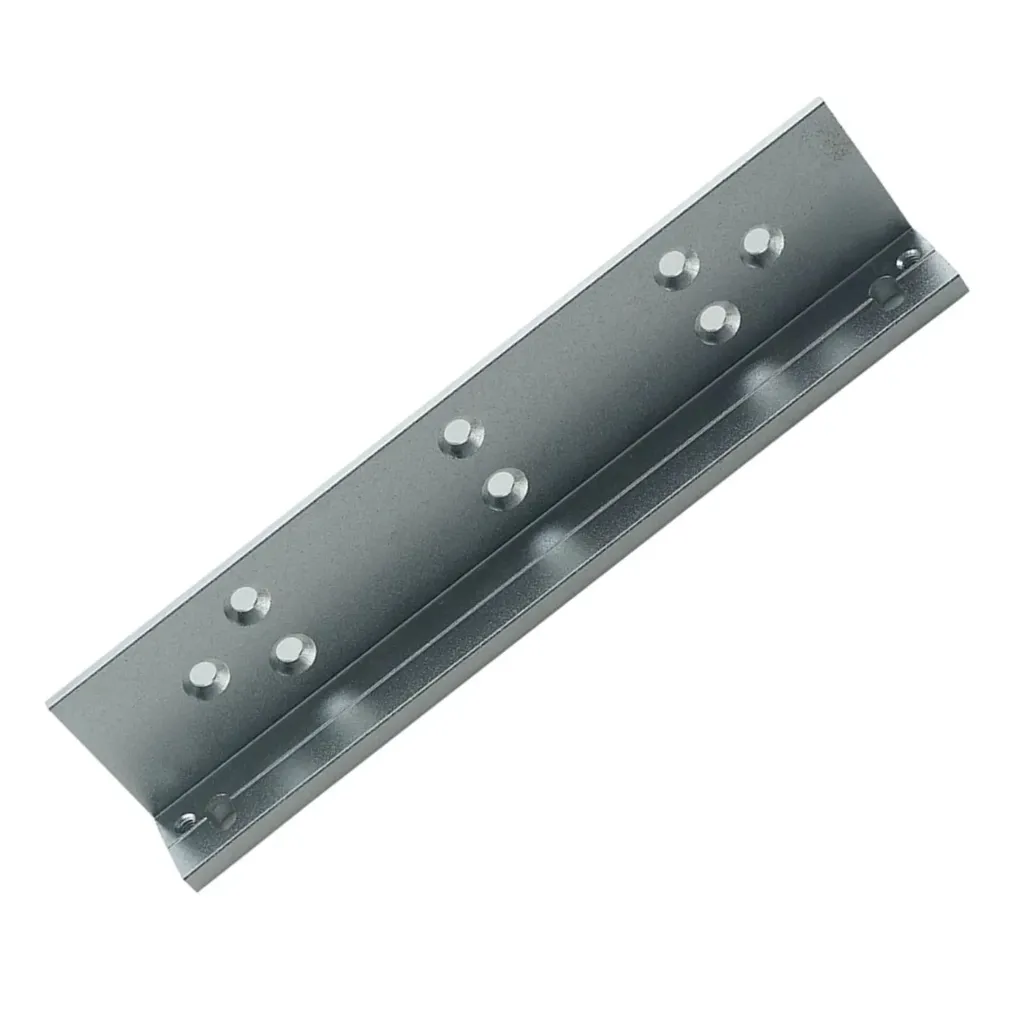 [030152] [DHI-ASF180L-V1] Dahua - Soporte Tipo L en Aleación de Aluminio para Cerradura Magnética 180 kg (ASF180A/B-V1), Montaje en Marco de Puerta Estándar, Peso Aprox. 0.384 kg, Op. –30 °C a +60 °C