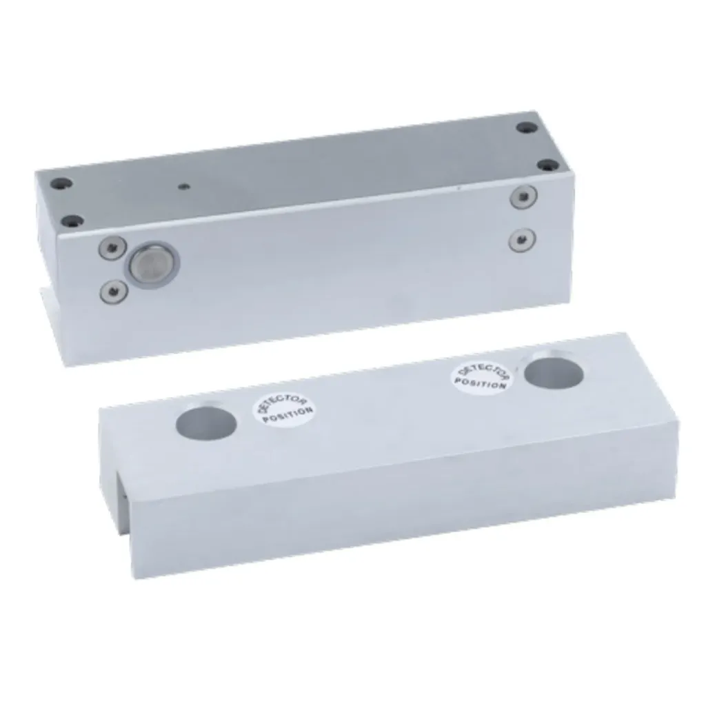 [DHI-ASF808] Dahua - Cerradura de Pasador Eléctrico para Puerta de Vidrio, Fuerza de Retención 1000 kg, 12 VDC 80mA, Vida Útil 1 Millón de Ciclos, Retardo de Bloqueo Ajustable 0/3/6/9 S