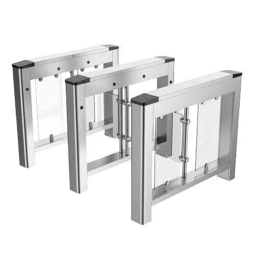 [DHI-ASGB120K-D] Dahua - Torniquete Barrera Abatible Lite Módulo Central Doble Carril, Acero SUS304 1.0mm, 4 Pares IR, Paso 600mm, Motor Brushless DC, MCBF ≥3M, IPX4, Interior/Exterior