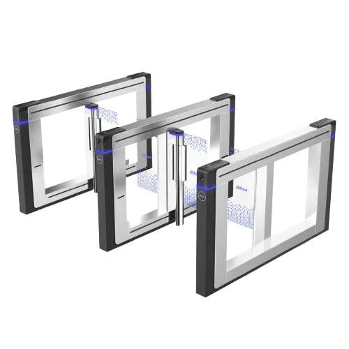 [DHI-ASGB811X-L] Dahua - Torniquete Barrera Abatible Pro Serie 8X Variante 11 Unidad Izquierda, Acero SUS304 2.0mm, 10 Pares IR + 20 Pares Cortina, Paso Extendido Máx. 1000mm, Barrera Acrílica, MCBF ≥5M