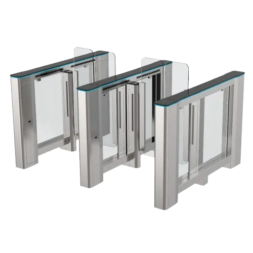 [DHI-ASGB821H-D] Dahua - Torniquete Barrera Abatible Pro Serie 8H Módulo Central Variante 21, Acero SUS304 2.0mm, 12 Pares IR, Paso Extendido Máx. 900mm, Motor Servo Brushless, MCBF ≥8M