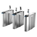 [DHI-ASGY120A-D2] Dahua - Barrera de Aletas Lite Módulo Central Doble Carril Variante D2, Acero SUS304 0.8mm, 4 Pares IR, Paso 600mm, Motor Brushless DC, MCBF ≥3M, IPX4, Interior/Exterior