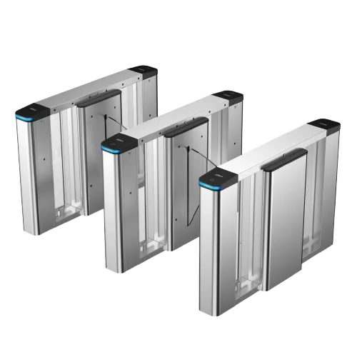 [DHI-ASGY511C-R2] Dahua - Barrera de Aletas Pro Serie 5C Unidad Derecha Variante R2, Acero SUS304 1.2mm, 12 Pares IR, Paso 600mm, Motor Servo Brushless, MCBF ≥5M, IPX4, 20-60 Personas/Min