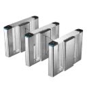 [DHI-ASGY522C-D1] Dahua - Barrera de Aletas Pro Serie 5C Módulo Central Doble Carril Variante D1, Acero SUS304 1.2mm, 12 Pares IR, Paso 600mm, Motor Servo, MCBF ≥5M, IPX4