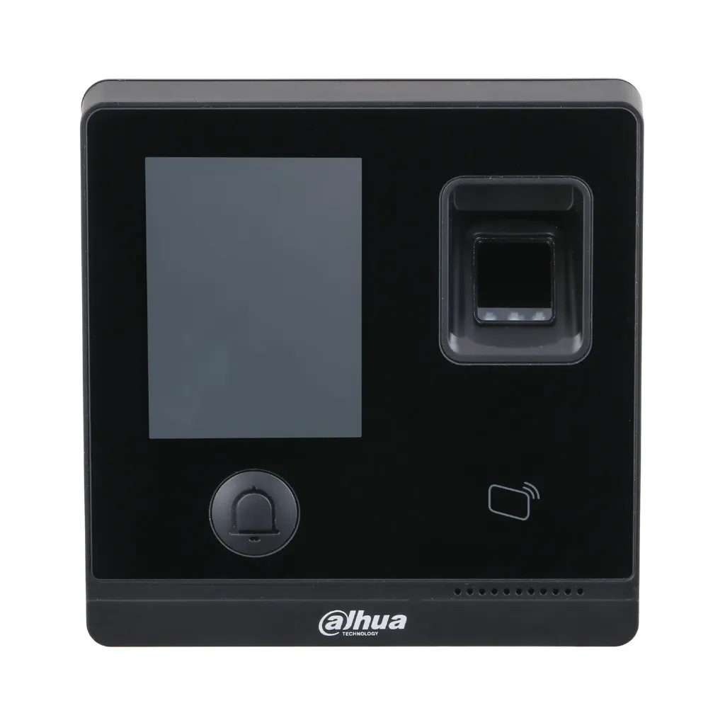 [030200] [DHI-ASI1212F] Dahua - Terminal Autónomo de Control de Acceso, Pantalla Táctil 2.8" 240×320, 30000 Usuarios, 3000 Huellas, 30000 Tarjetas IC 13.56 MHz, 150000 Registros, Wi-Fi, TCP/IP, OSDP