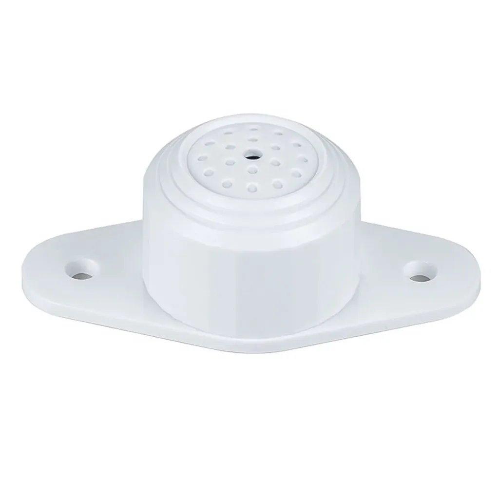 [DH-HAP100] Dahua - Micrófono de Audio Pinhole para CCTV, Omnidireccional, Cobertura 5-40 m², Sensibilidad Ajustable, Transmisión 3000 m, Alimentación DC 12 V