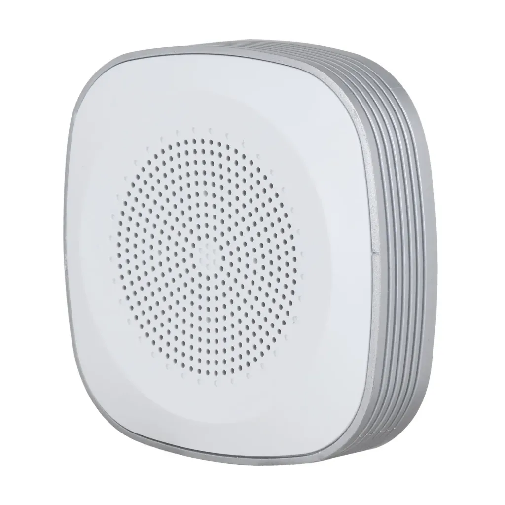 [030212] [DH-HAP201] Dahua - Micrófono de Alta Fidelidad MEMS Omnidireccional para Interior, Cobertura 1-150 m², Reducción de Ruido Digital, Frecuencia 20 Hz-20 kHz, DC 12 V