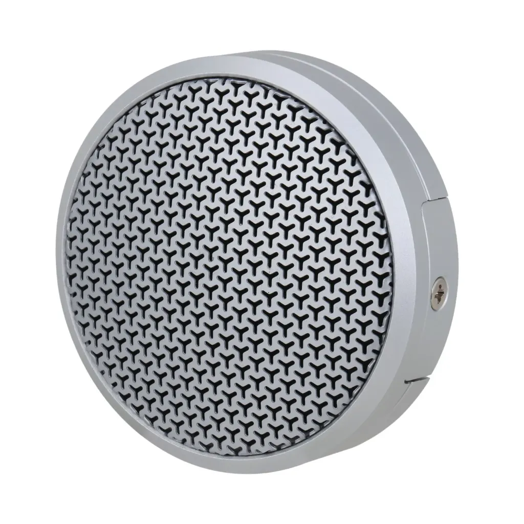 [DH-HAP301] Dahua - Micrófono Analógico MEMS Omnidireccional para Interiores, Cobertura 1-150 m², Carcasa Aluminio Φ70 Mm, Reducción de Ruido Digital, 20 Hz-20 kHz, DC 12 V