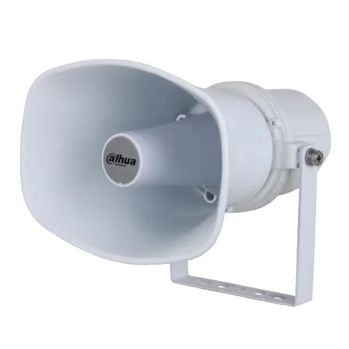 [DHI-VCS-SH30] Dahua - Altavoz IP PoE+ para Exteriores, 15 W, IP66, Aluminio Aeronáutico, Protocolo ONVIF/SIP, Almacenamiento 512 MB, Audio de Dos Vías