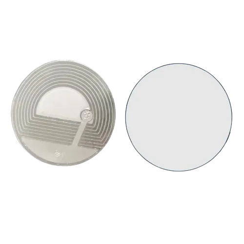 [DHI-ISC-ETR1-R33-B] Dahua - Etiqueta RF Redonda Ø33mm en Blanco para Sistema Antihurto EAS 8.2 MHz Lámina Cobre [20.000 Uds/Caja]