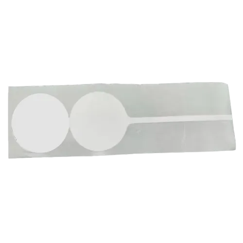[DHI-ISC-ETR1-R40J-B] Dahua - Etiqueta RF Redonda Ø40mm Formato Joyería en Blanco para Sistema Antihurto EAS 8.2 MHz Lámina Cobre [5.000 Uds/Caja]