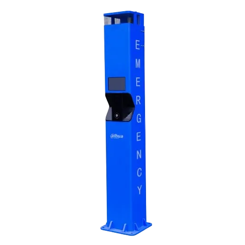 [030324] [DHI-VTA8311A-4] Dahua - Columna de Llamada de Emergencia IP, Cámara 2 MP HD, Altavoz 30 W, Conectividad 4G Opcional, Módulo PSTN Integrado, 2 Puertos RJ45, para Exteriores