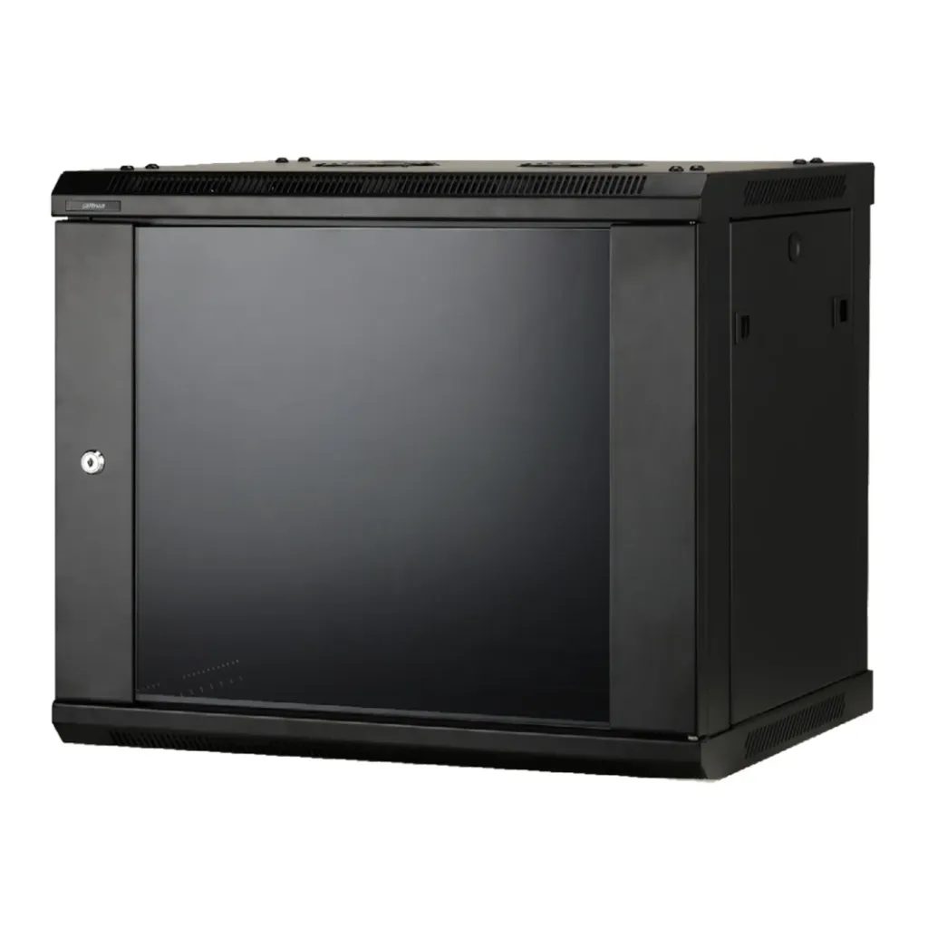 [DH-PFC200D-9U4D] Dahua - Gabinete Rack 19" 9U Compacto Profundidad 450mm Carga Máx. 40 kg Montaje en Pared o en Plano