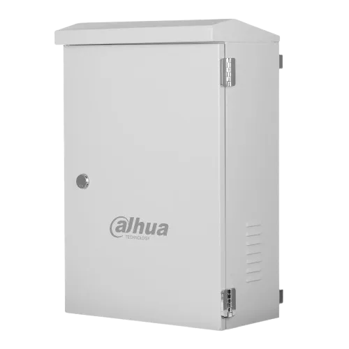 [DH-PFM377] Dahua - Caja de Distribución Exterior para Montaje en Poste IP54 Cuerpo Metálico SUS201 Dimensiones 600x400x226mm Compatible Ø180-300mm