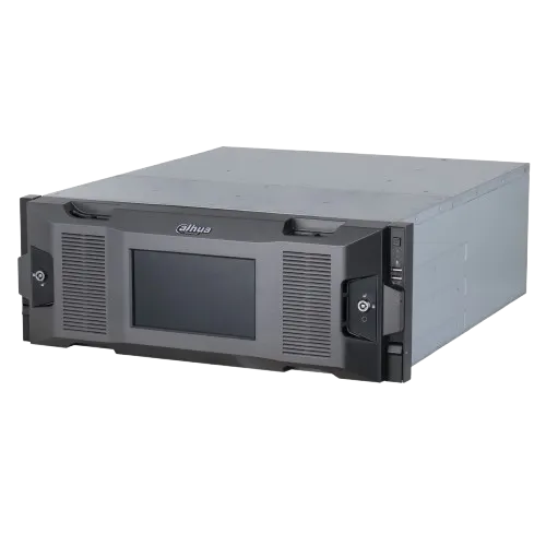 [030349] [DHI-IVSS7124DR-16I] Dahua - Servidor Inteligente de Videovigilancia 256 Canales IP, Formato 4U, 16 Tarjetas IA, 24 Bahías HDD, RAID 0/1/5/6/10/50/60, Fuente Redundante, Ancho de Banda 768 Mbps