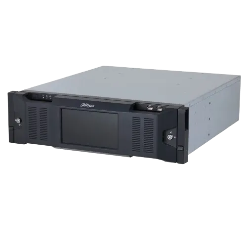 [030355] [DHI-IVSS7116DR-8I] Dahua - Servidor Inteligente de Videovigilancia 256 Canales IP, Formato 3U, 8 Tarjetas IA, 16 Bahías HDD, Fuente Redundante, Reconocimiento Facial 128 Canales, AcuPick, RAID, 768 Mbps