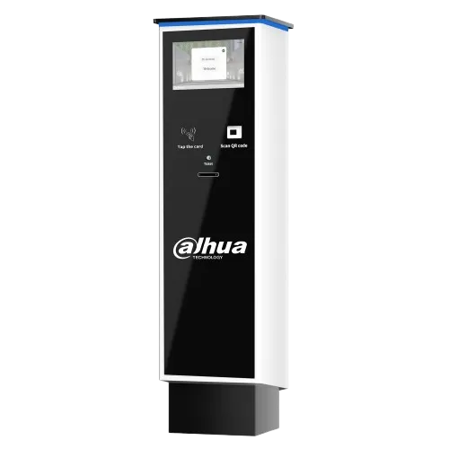 [030366] [DHI-IPMECZ-1013-ITA] Dahua - Terminal de Salida para Gestión de Estacionamiento, Pantalla LCD 10.1", Impresora Térmica, Lector QR, Diseño Modular, Puertos HDMI/USB/RS-485/RJ45, Android