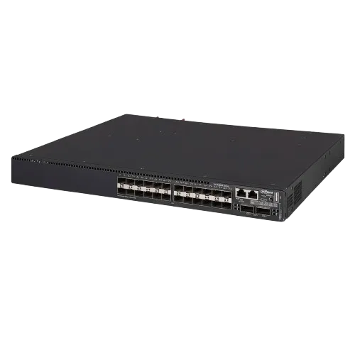 [DH-AS6600-24XF2QF] Dahua - Switch Gestionado L3 Núcleo 26 Puertos 24 SFP+ 10G + 2 QSFP+ 40G Uplink Capacidad 2.56 Tbps IRF2 Doble Fuente