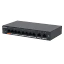 [DH-CS4010-8GT-60] Dahua - Switch de Escritorio Gestionado Nube L2 10 Puertos 8 PoE Gigabit + 2 Uplink Gigabit Presupuesto PoE 60 W DoLynk