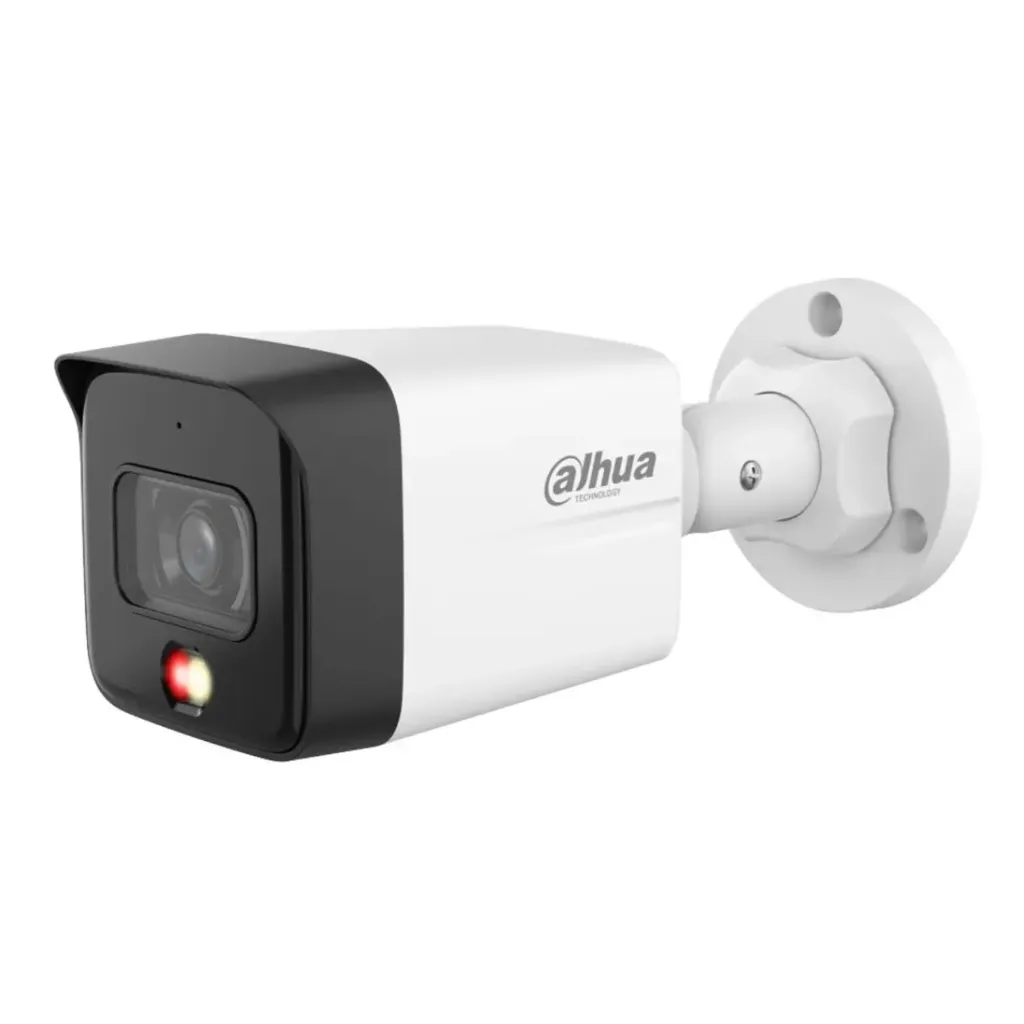 [DH-IPC-HFW1439TC1-SA-IL] Dahua - Cámara Bullet IP 2K [4MP] con Audio Lente 2.8mm Smart Dual Light H.265+ MicroSD IP67 [Serie 1]