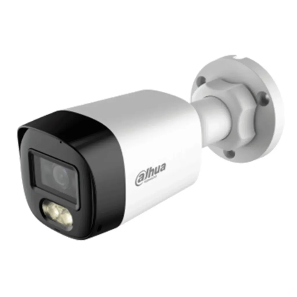 [011108] [DH-HAC-HFW1500RLN-IL-A] Dahua - Cámara Bullet HDCVI [5MP] con Audio Starlight Lente 2.8mm Smart Dual Light IP67 [Plástico] [Serie Lite]