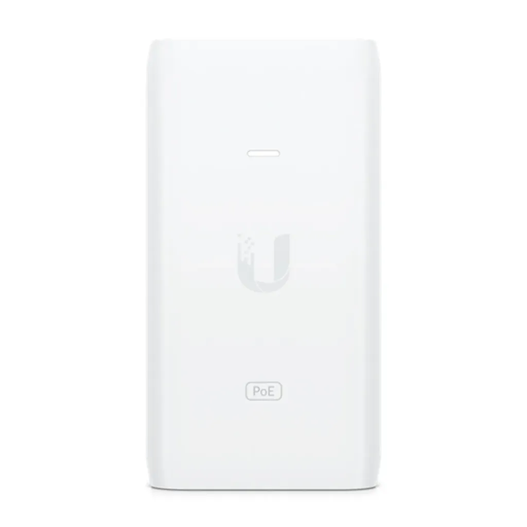 [U-PoE-AF] Ubiquiti - Adaptador PoE 48 VDC 0.32A Puerto Gigabit para Equipos UniFi [Blanco]