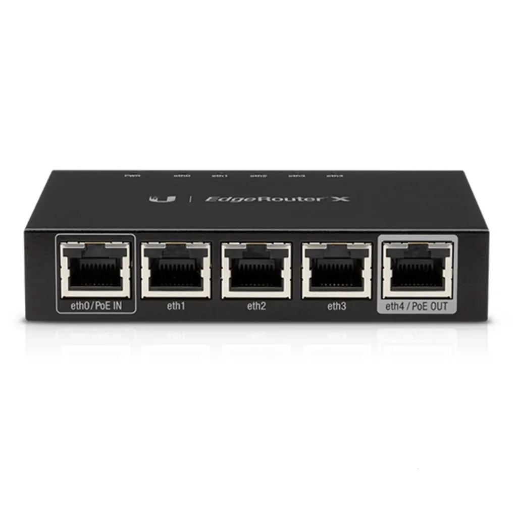[020797] [ER-X] Ubiquiti - EdgeRouter X de 5 Puertos Gigabit con Funciones Avanzadas de Ruteo