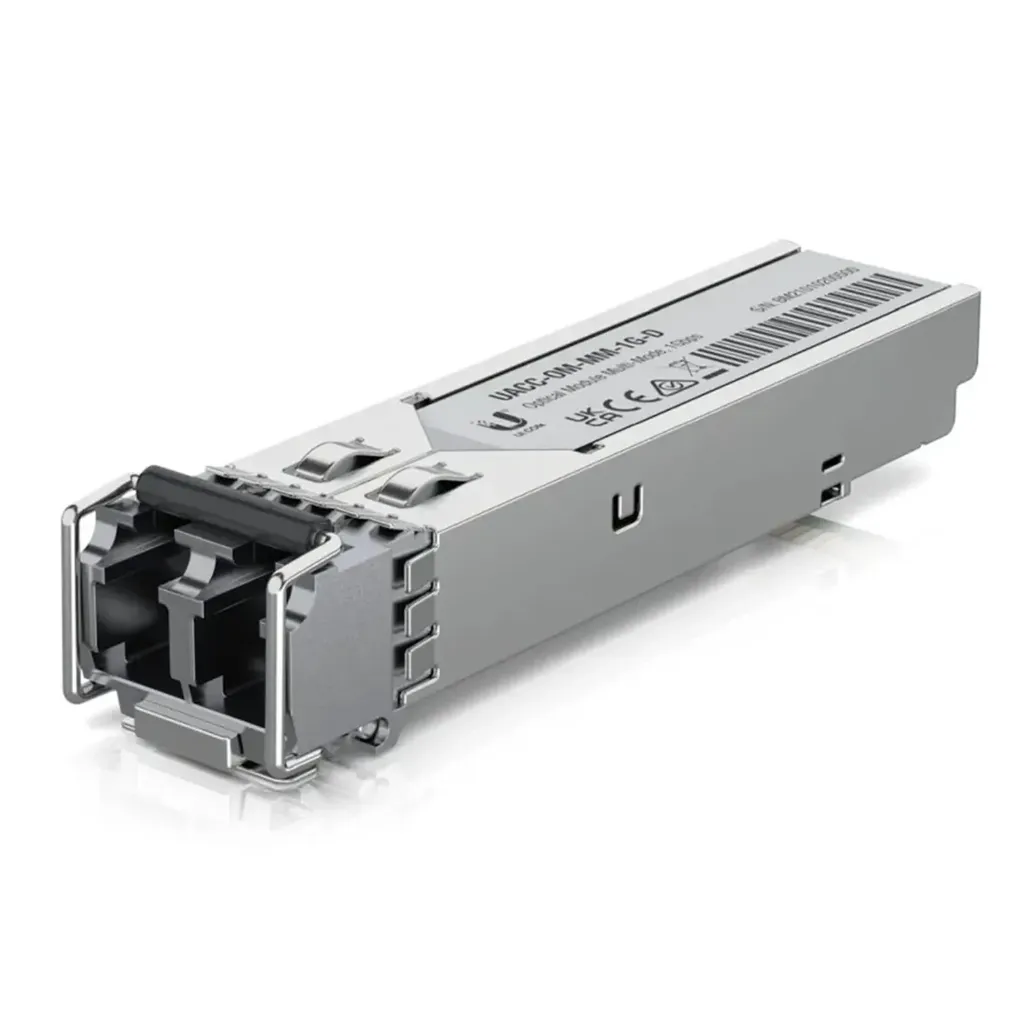 [020832] [UACC-OM-MM-1G-D] Ubiquiti - UFiber Módulo SFP Transceptor MiniGibic MultiModo 1.25Gbps Hasta 550 Metros Conectores LC