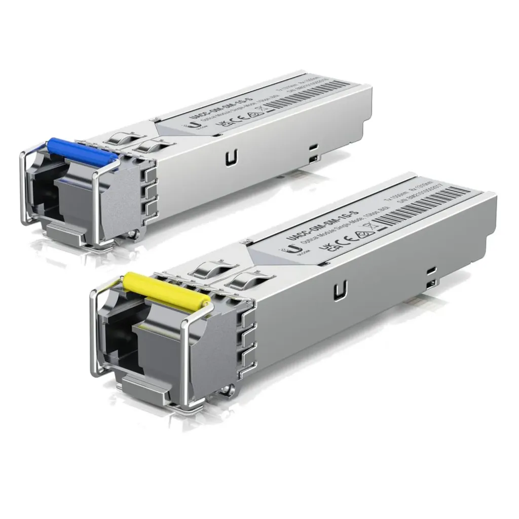 [020834] [UACC-OM-SM-1G-S] Ubiquiti - UFiber Módulo SFP Transceptor MiniGibic MonoModo 1.25 Gbps Distancia 3k Conector LC [1 Unidad]