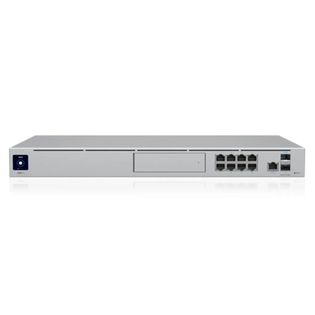 [UDM-Pro] Ubiquiti - UniFi OS Console Dream Machine Pro 1 Puerto WAN Gigabit RJ45 1 Puerto WAN 10G SFP+ 8 Puertos LAN Gigabit RJ45 UniFi