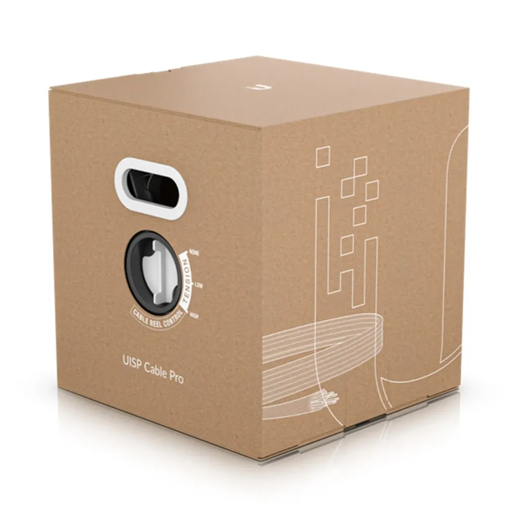 [UISP-CABLE-PRO] Ubiquiti - UISP Cable Pro CAT5e (Categoria 5e) 100% Cobre 24AWG Exterior [305m/1000ft]