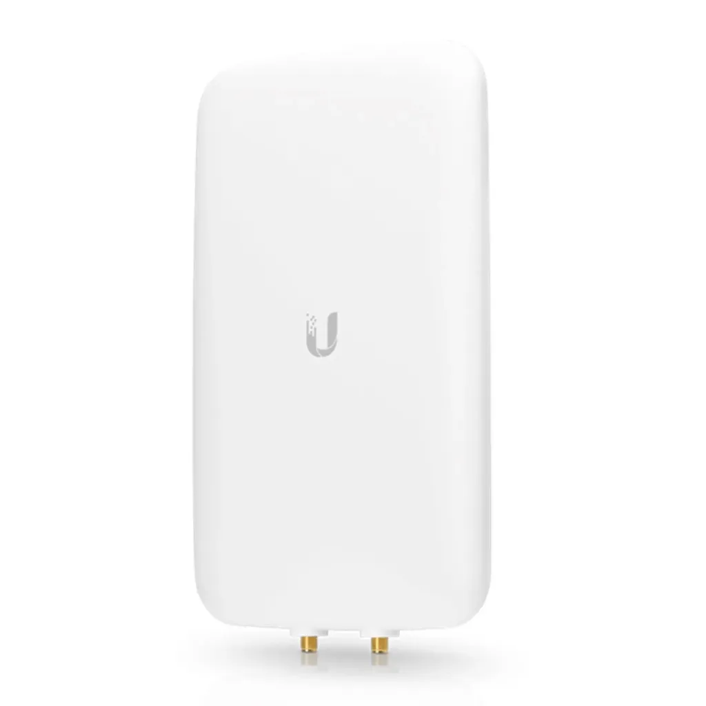 [UMA-D] Ubiquiti - Antena Sectorial Simétrica UniFi Doble Banda de 90 Grados en 2.4 GHz 10 dBi y 45 Grados en 5 GHz 15dBi
